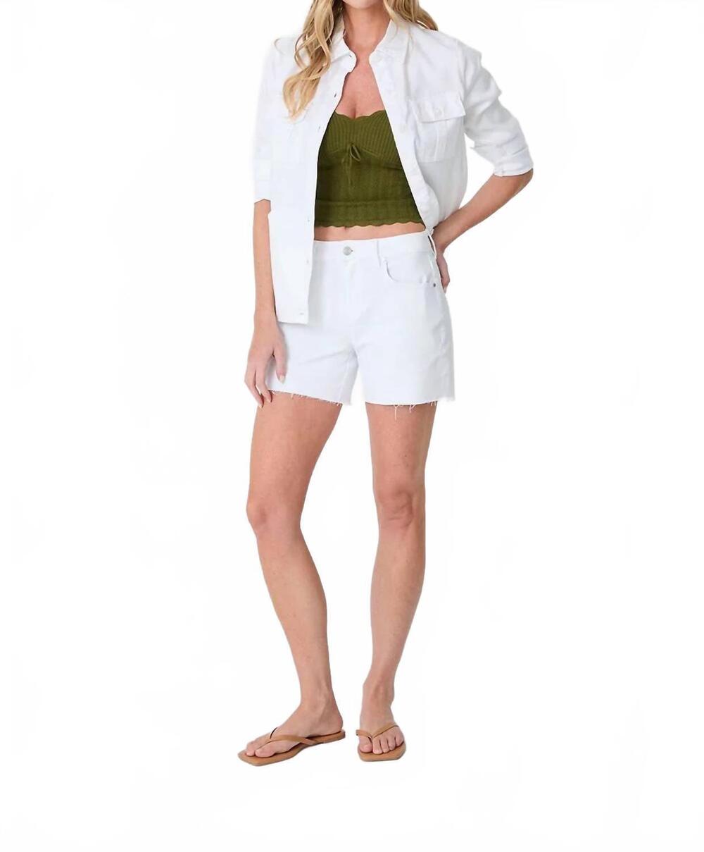 NEW LEVEL99 cooper raw hem short in still water